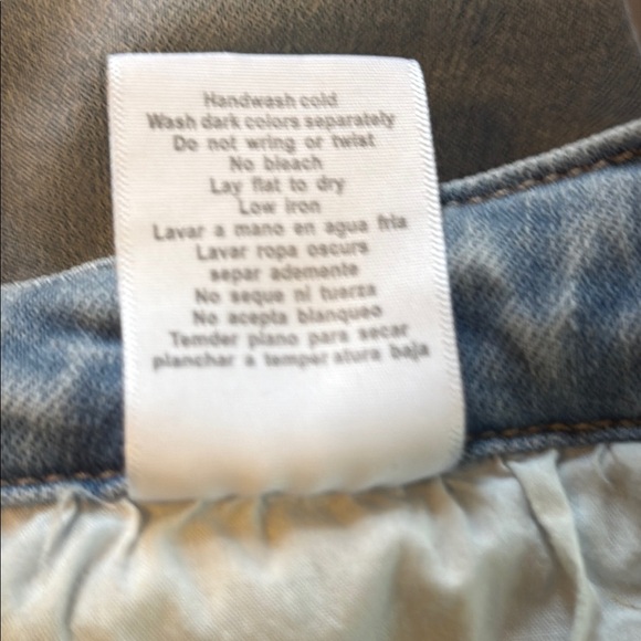 Judy Blue Faded Blue Wide Leg Jeans #589 - Picture 7 of 11